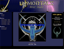 Tablet Screenshot of immortals.zenblue.net